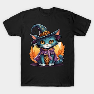 Enchanted Witchy Cat T-Shirt